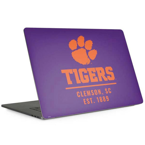 Clemson University Tigers Est 1889 Apple MacBook Pro 15-inch Skin
